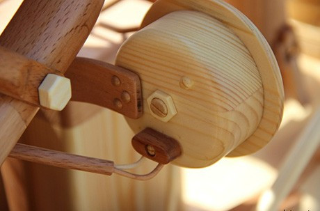 Chiêm ngưỡng chiếc mô tô bằng gỗ siêu độc ảnh 10