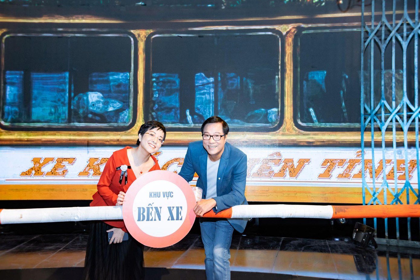 NSND Trọng Trinh trong chương trình Quán Thanh Xuân