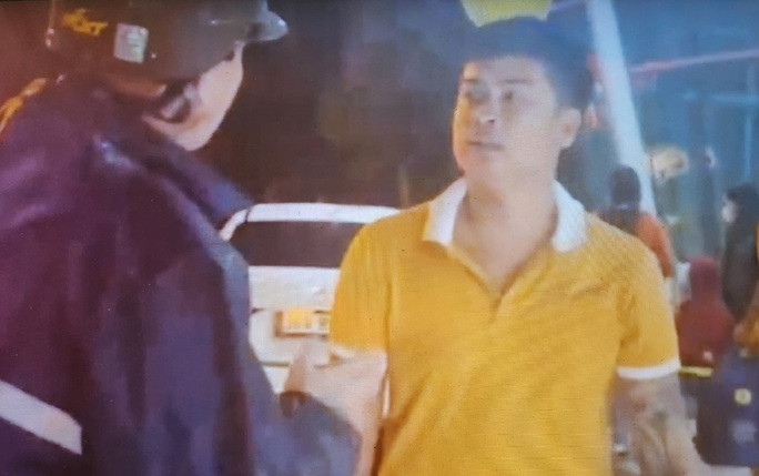 Đinh Văn Thời tại thời điểm xảy ra sự việc. Ảnh: Công an Thanh Hoá. Đinh Văn Thời tại thời điểm xảy ra sự việc. Ảnh: Công an Thanh Hoá.