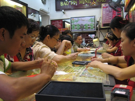 Giao dịch vàng những ngày qua được cho là 