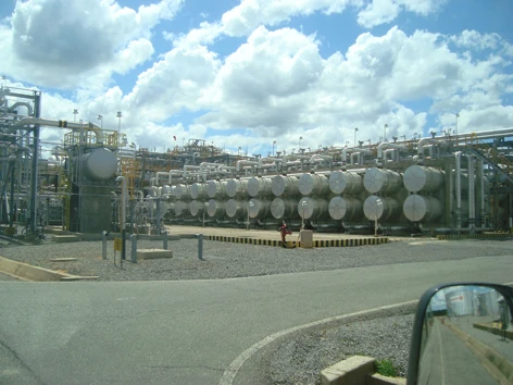 Một góc tổ hợp lọc dầu Orinoco 