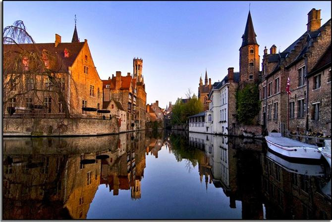 Bruges là thành phố có hải cảng sầm uất
