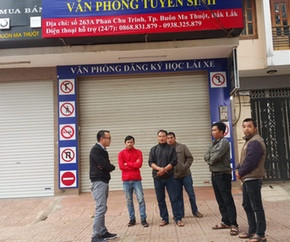 Phát hiện Trung tâm dạy nghề mạo danh trường lái thuộc Bộ Công an ảnh 1