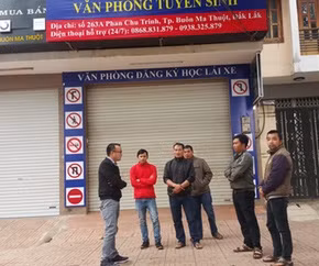Phát hiện Trung tâm dạy nghề mạo danh trường lái thuộc Bộ Công an ảnh 1