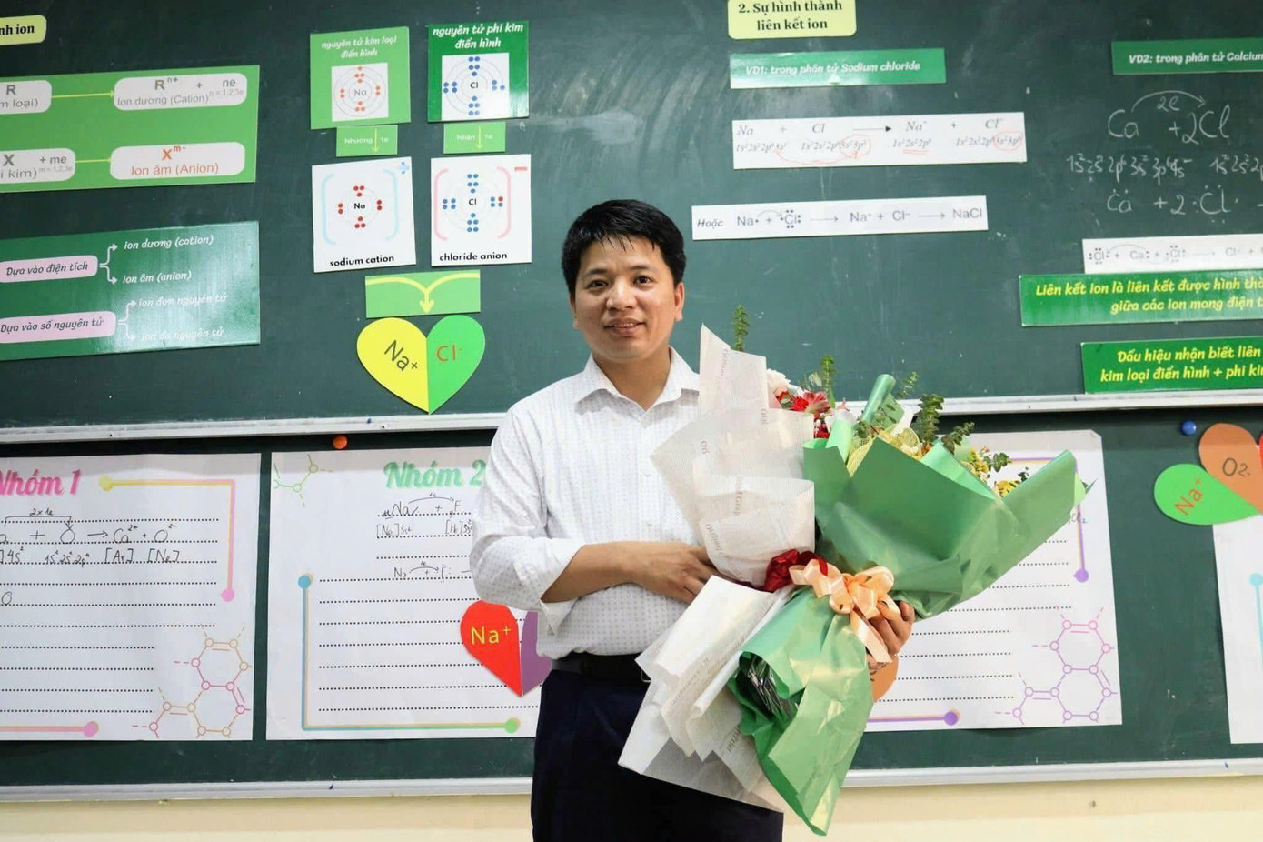 Thầy giáo Ngô Xuân Quỳnh, giáo viên trường THPT Phan Đình Phùng (Hà Nội) Thầy giáo Ngô Xuân Quỳnh, giáo viên trường THPT Phan Đình Phùng (Hà Nội)