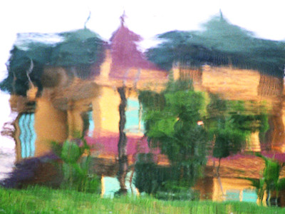 Phong cảnh Hà Nội dưới cái nhìn mơ màng của Phước. Ảnh: MPK