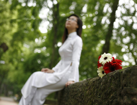 Nét dịu dàng. Ảnh: Xuân Phú