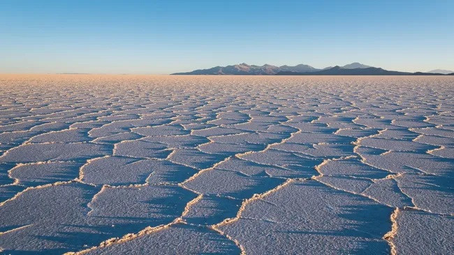 Salar de Uyuni ở Bolivia là cánh đồng muối lớn nhất thế giới. (Ảnh: Helen Filatova)
