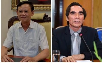 Thứ trưởng Thường trực Bộ Nông nghiệp và Phát triển nông thôn Hà Công Tuấn (ảnh trái) và Thứ trưởng Bộ Kế hoạch và Đầu tư Nguyễn Văn Trung nghỉ hưu từ 1/5/2021. Thứ trưởng Thường trực Bộ Nông nghiệp và Phát triển nông thôn Hà Công Tuấn (ảnh trái) và Thứ trưởng Bộ Kế hoạch và Đầu tư Nguyễn Văn Trung nghỉ hưu từ 1/5/2021.