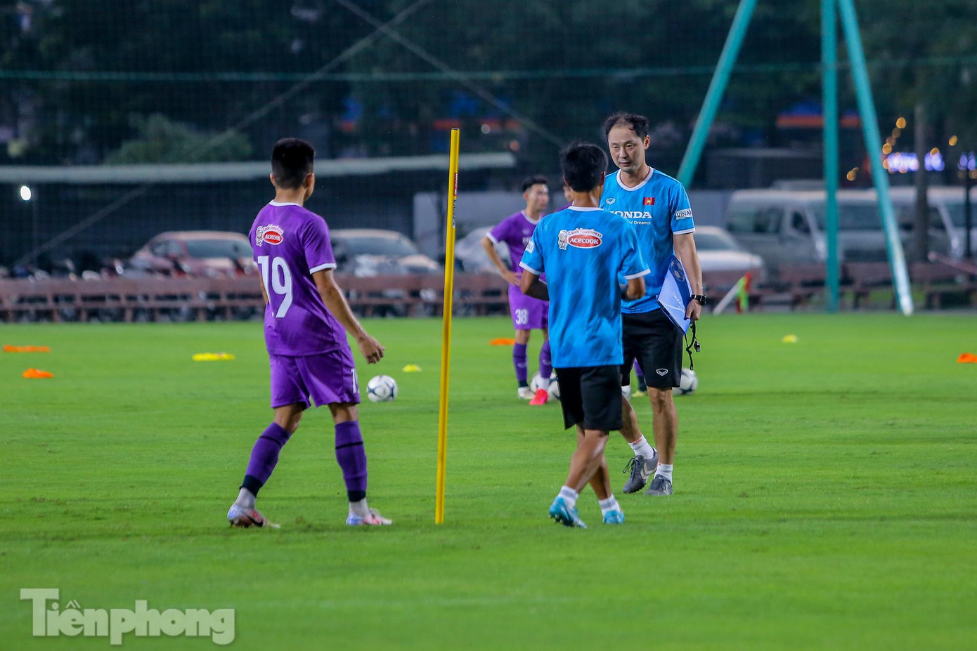 BHL U22 Việt Nam rèn giũa các cầu thủ theo giáo án đã được HLV Park Hang Seo thông qua.