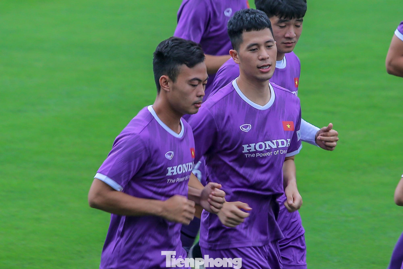 Đình Trọng trở lại trong đợt tập trung lần này.