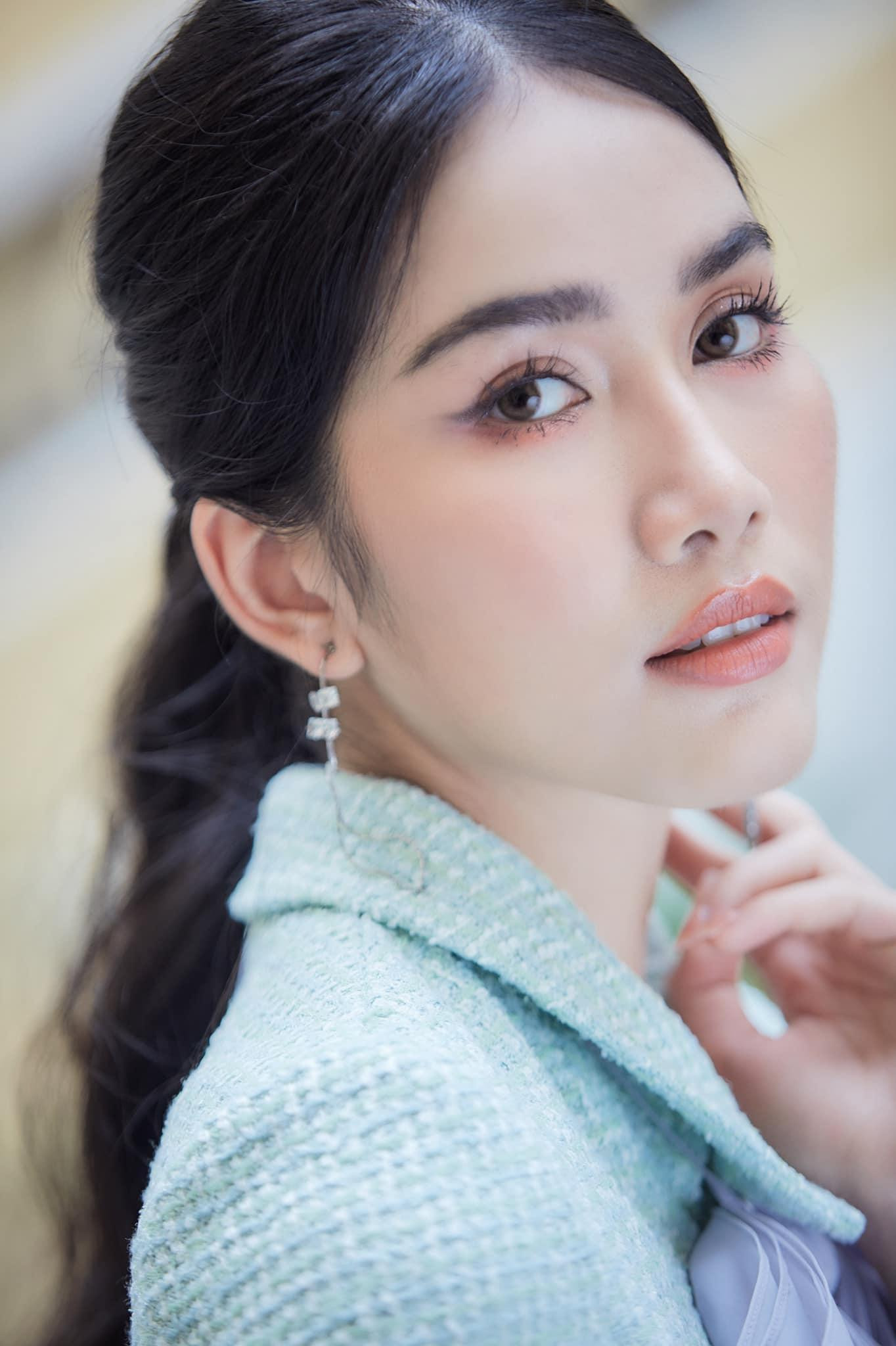 Vẻ đẹp ngọt ngào, trong veo tựa 'nàng thơ' của Phương Anh được dự đoán sẽ giúp cô 'làm nên chuyện' tại cuộc thi Hoa hậu Quốc tế 2022.