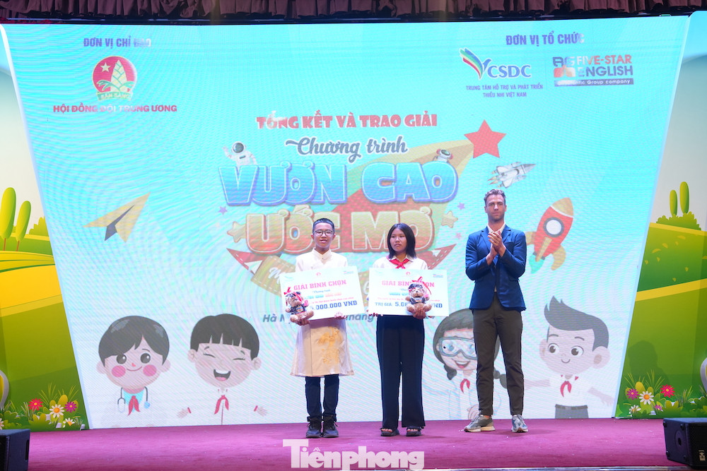 Các giải thưởng được trao tại cuộc thi