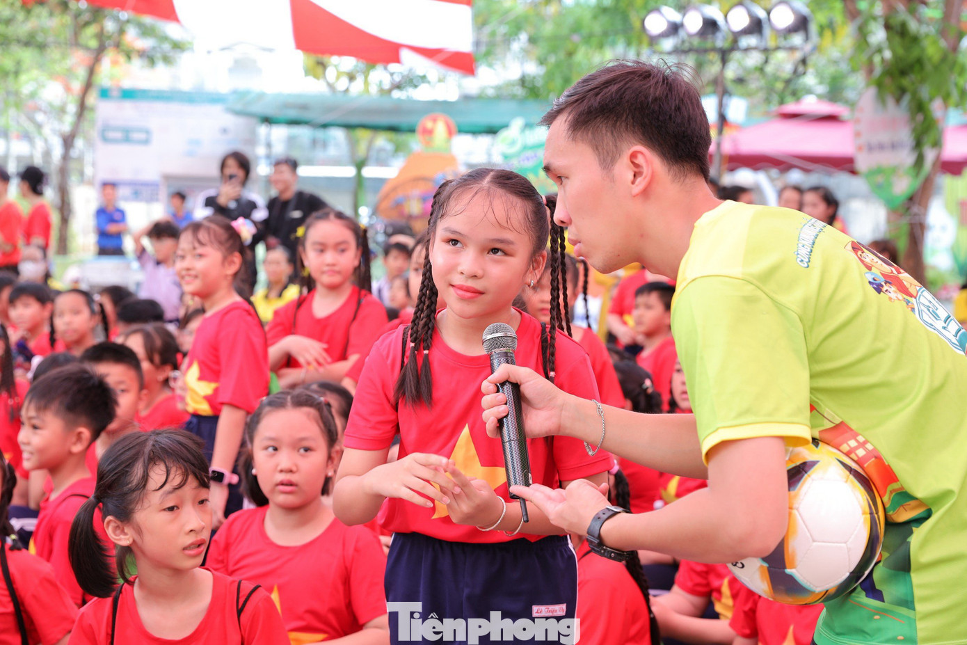 Các em thiếu nhi được giao lưu, trải nghiệm nhiều hoạt động ý nghĩa tại Ngày hội