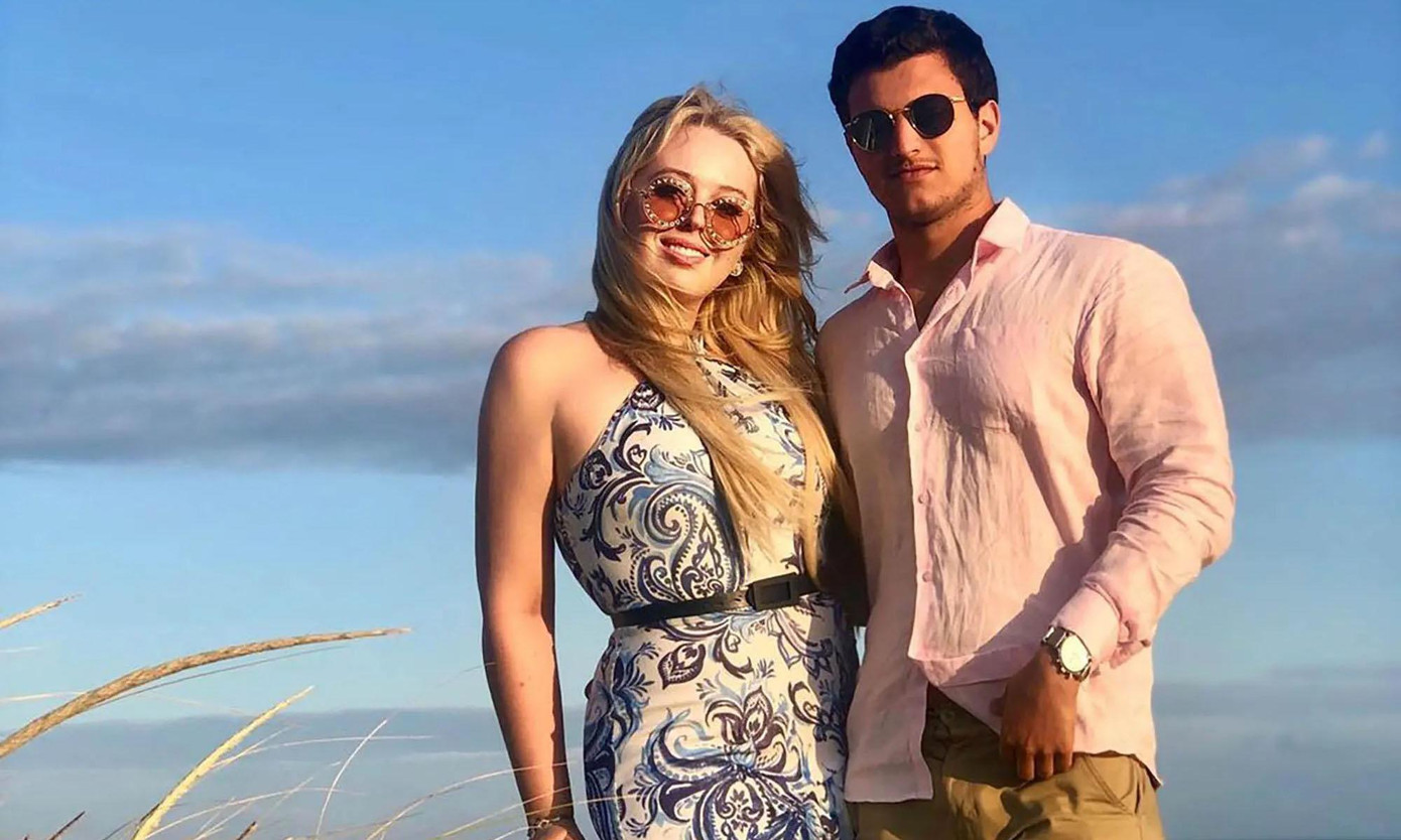 Đám cưới của con gái út ông Trump có nguy cơ đổ bể do bão tiến vào Florida. Ảnh: Instagram.