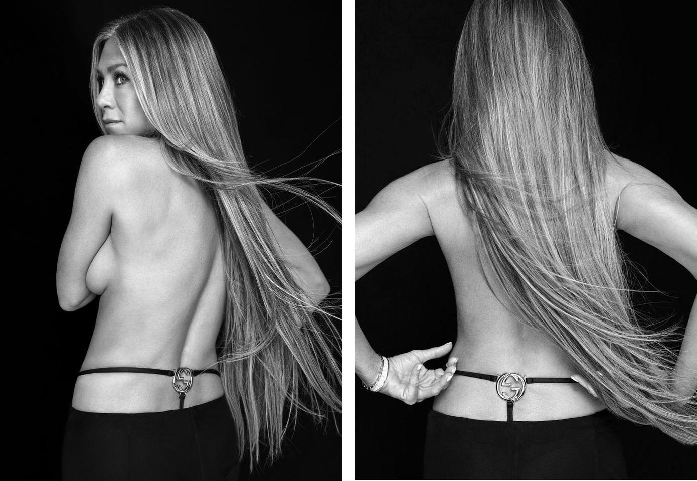 Jennifer phủ nhận bị Brad Pitt bỏ vì không sinh được con. Ảnh: Allure. Jennifer phủ nhận bị Brad Pitt bỏ vì không sinh được con. Ảnh: Allure.