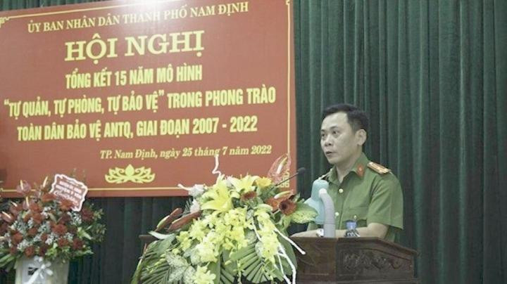 Thượng tá Đặng Đức Hảo. Ảnh: VTC. Thượng tá Đặng Đức Hảo. Ảnh: VTC.