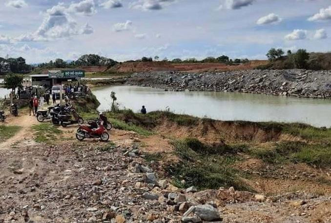 Khu vực xảy ra vụ đuối nước thương tâm chiều 4/9.