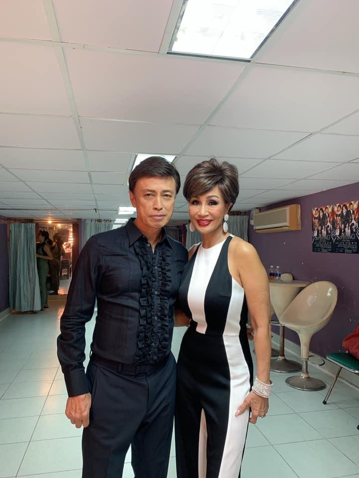 Khánh Hà và anh trai Tuấn Ngọc.