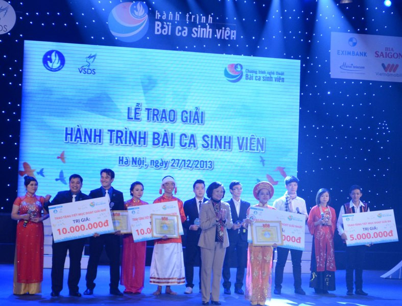 Giải nhất thuộc về tiết mục Thư pháp do Thùy Trang - ĐH Sư phạm Nghệ Thuật TW thể hiện. Giải nhất thuộc về tiết mục Thư pháp do Thùy Trang - ĐH Sư phạm Nghệ Thuật TW thể hiện