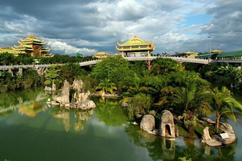 Một góc khu du lịch Đại Nam (Ảnh: ĐN).