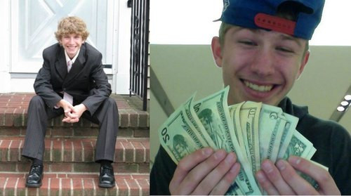 Cameron D'Ambrosio, rapper 18 tuổi sống tại Mỹ, đăng lời bài hát của mình trên Facebook rằng 