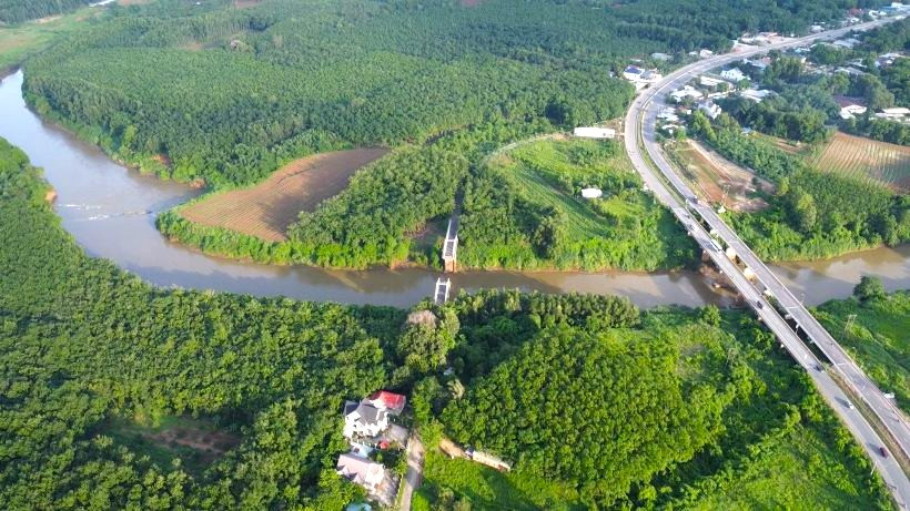 Sông Bé liên thông với sông Đồng Nai, hiện tại chưa có tuyến đường nào được đầu tư Sông Bé liên thông với sông Đồng Nai, hiện tại chưa có tuyến đường nào được đầu tư