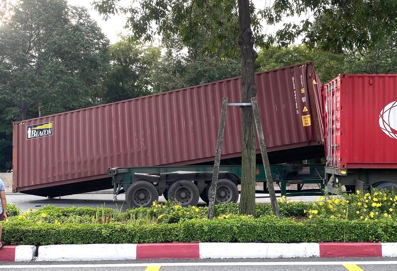 Hiện trường vụ tai nạn