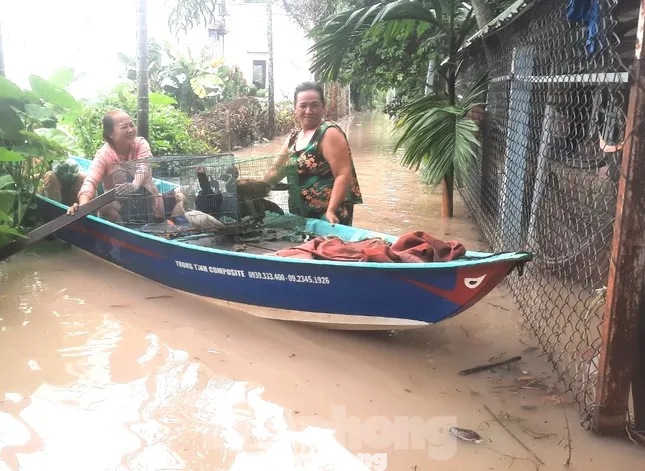 Mưa lớn kết hợp hồ Dầu Tiếng xả tràn gây ngập úng khu vực ven sông Sài Gòn đoạn qua TP Thuận An (Bình Dương) Ảnh: tư liệu Mưa lớn kết hợp hồ Dầu Tiếng xả tràn gây ngập úng khu vực ven sông Sài Gòn đoạn qua TP Thuận An (Bình Dương) Ảnh: tư liệu