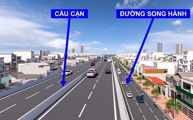 Phối cảnh cầu cạn trên tuyến Quốc lộ 13 đoạn qua TPHCM Phối cảnh cầu cạn trên tuyến Quốc lộ 13 đoạn qua TPHCM