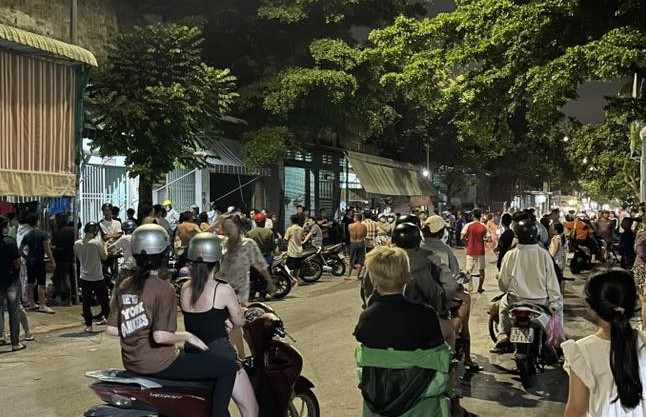 Khu vực hiện trường