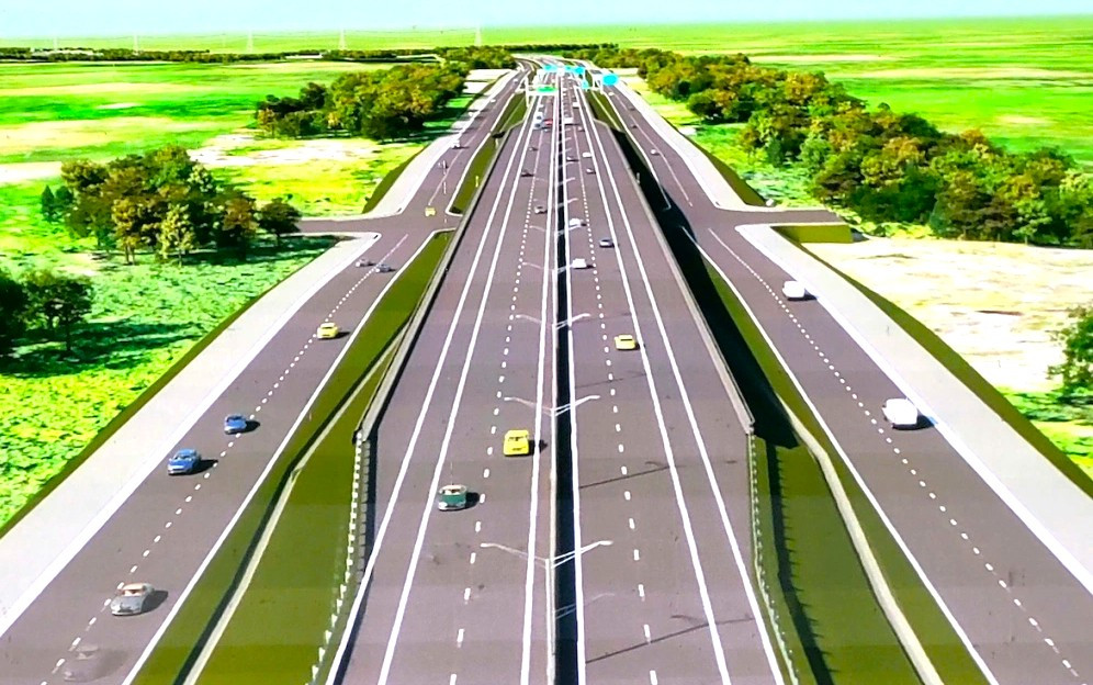 Phối cảnh đường cao tốc TPHCM - Thủ Dầu Một - Chơn Thành Phối cảnh đường cao tốc TPHCM - Thủ Dầu Một - Chơn Thành