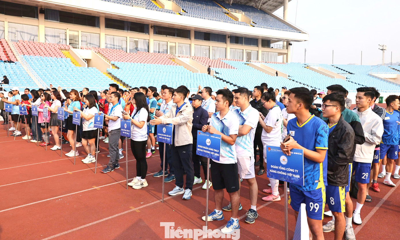 Ngày 22/3, tại Sân vận động Quốc gia Mỹ Đình (Hà Nội), Đoàn Thanh niên Chính phủ tổ chức khai mạc Hội thao thanh niên lần thứ I năm 2025.