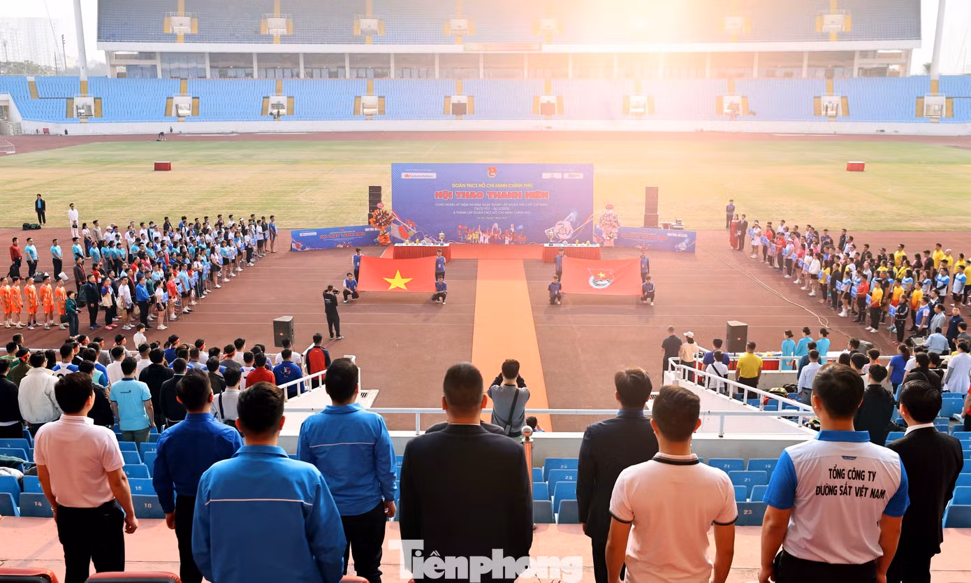 Ngày 22/3, tại Sân vận động Quốc gia Mỹ Đình (Hà Nội), Đoàn Thanh niên Chính phủ tổ chức khai mạc Hội thao thanh niên lần thứ I năm 2025.