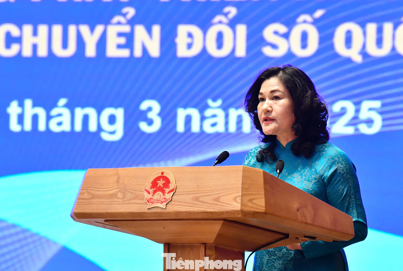 Thứ trưởng Bộ Nội vụ Nguyễn Thị Hà phát biểu tại chương trình. Thứ trưởng Bộ Nội vụ Nguyễn Thị Hà phát biểu tại chương trình.