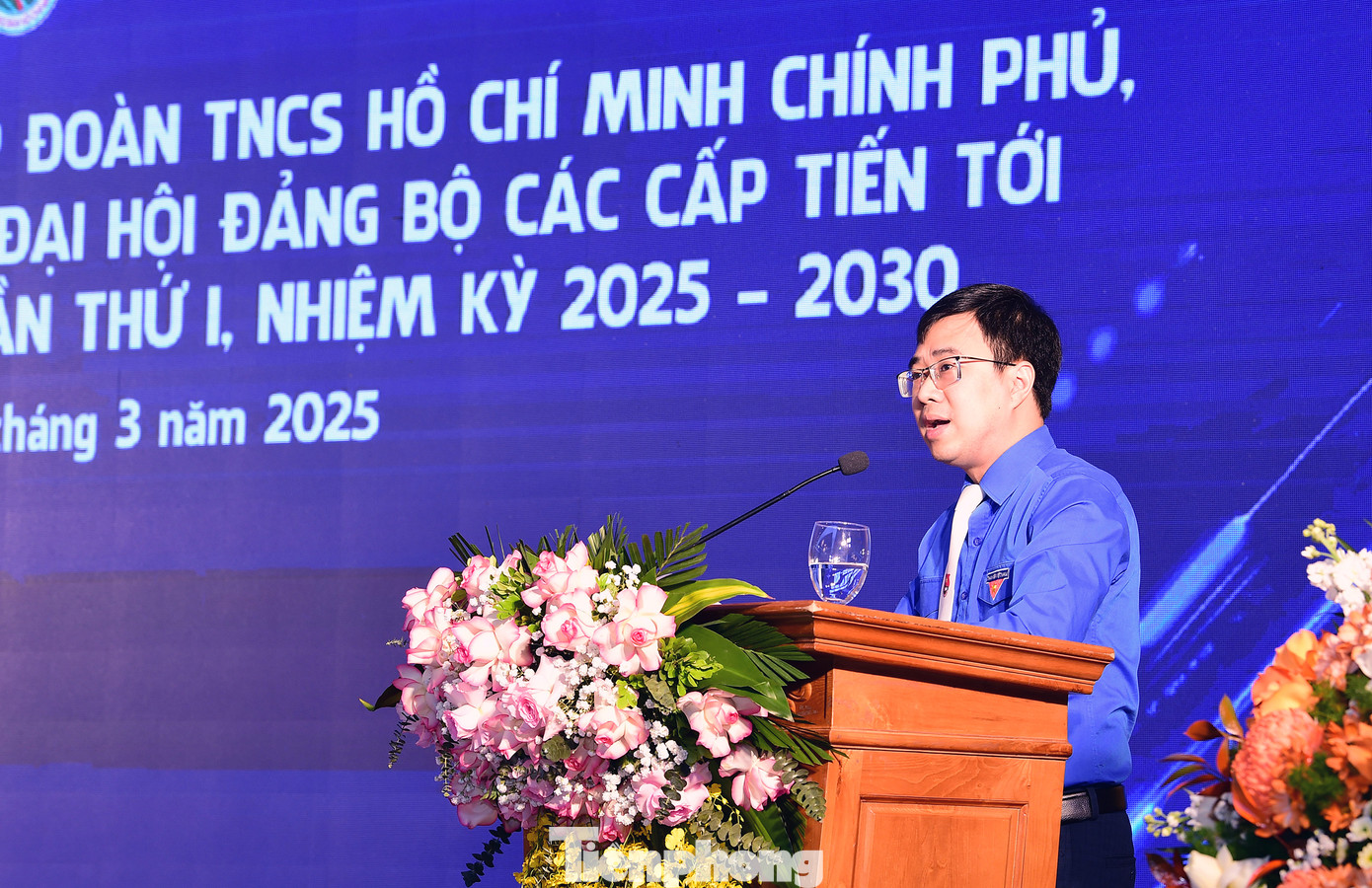 Anh Bùi Hoàng Tùng phát biểu tại chương trình. Ảnh: Xuân Tùng Anh Bùi Hoàng Tùng phát biểu tại chương trình. Ảnh: Xuân Tùng