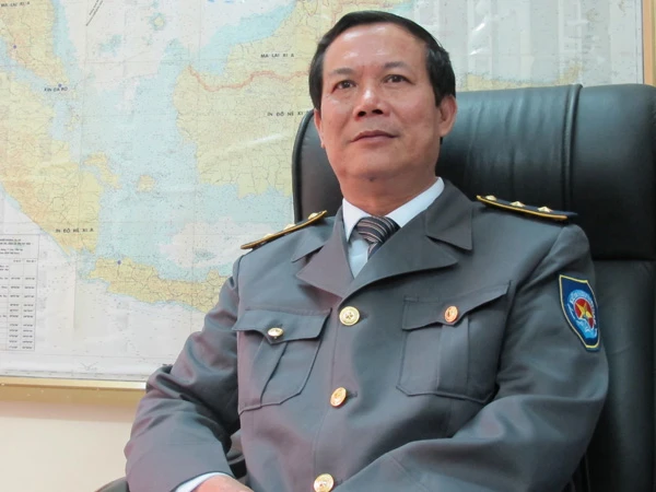 Cục trưởng Cục Kiểm ngư Nguyễn Ngọc Oai. Ảnh: Phạm Anh