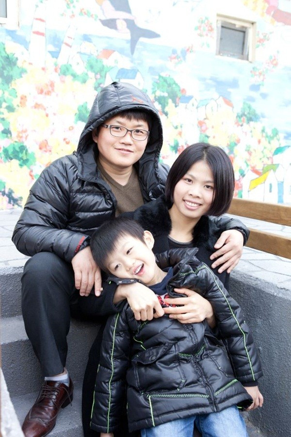 Hình ảnh hạnh phúc của gia đình chị Lan (ảnh lấy từ Facebook)