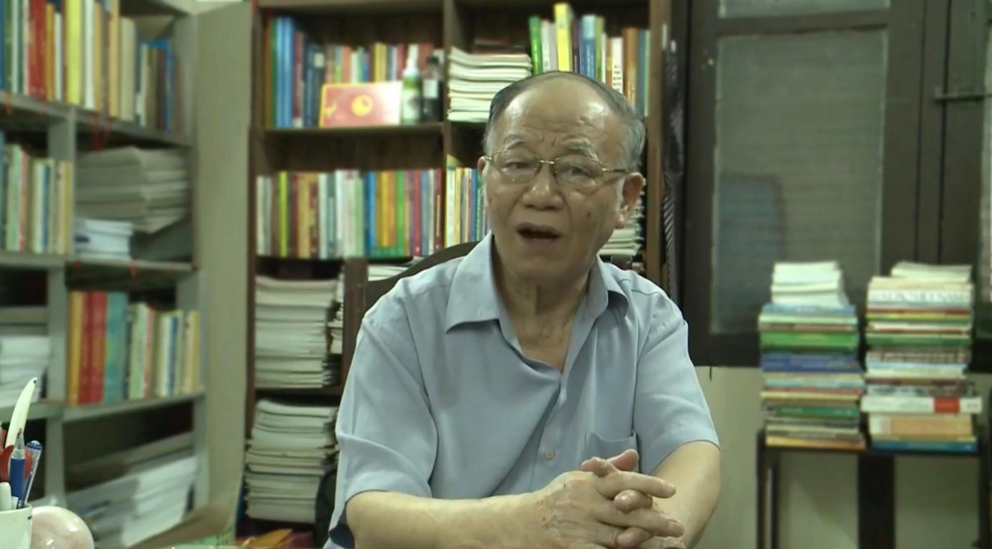 GS. TS Hoàng Chí Bảo, nguyên Ủy viên Hội đồng Lý luận Trung ương, chuyên gia cao cấp Học viện Chính trị Quốc gia Hồ Chí Minh chia sẻ tại buổi giao lưu trực tuyến