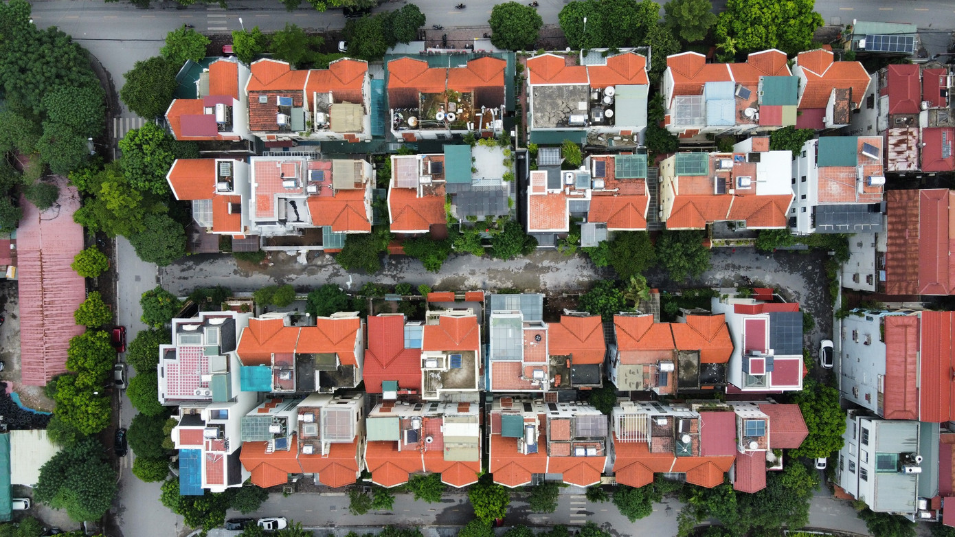 Ghi nhận của PV, tại lô đất BT1 vốn là quỹ đất 20%, hiện chủ đầu tư đã xây dựng khu nhà ở biệt thự để bán và bàn giao cho các hộ dân về ở.