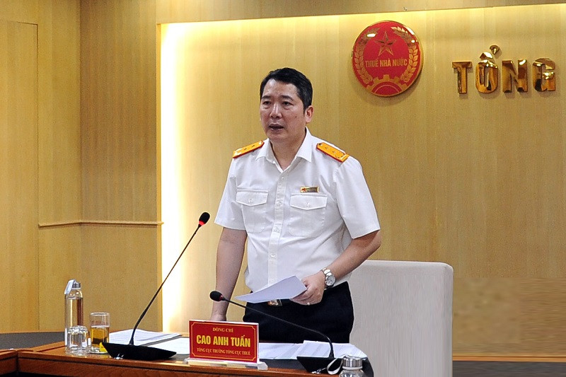 Tổng cục trưởng Tổng cục Thuế Cao Anh Tuấn.