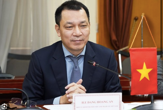 Ông Đặng Hoàng An - Thứ trưởng Bộ Công Thương vừa được bổ nhiệm làm Chủ tịch EVN.