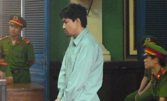 Bị cáo Nguyễn Kha Luân tại tòa