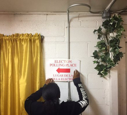 Người Mỹ xếp hàng dài từ sáng sớm chờ bầu cử ảnh 11