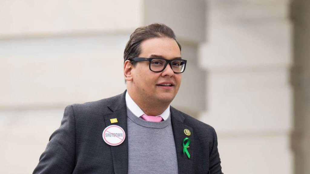 Cựu nghị sĩ George Santos của Bang New York (Ảnh: BBC).