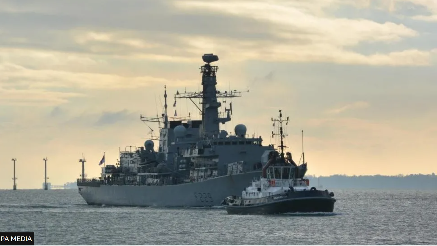 Tàu khu trục HMS Lancaster của Anh sẽ hiện diện tại vùng Vịnh đến ít nhất năm 2025 (Ảnh: PA Media)