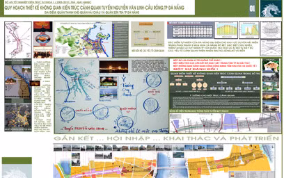 Bản thiết kế đạt giải của Đặng Xuân Nam.