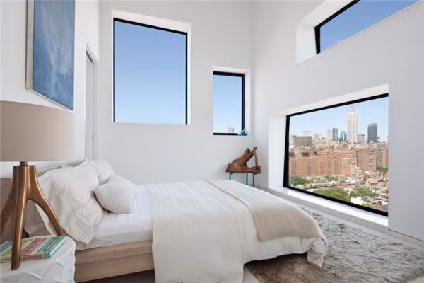 Căn hộ này có ban công rất rộng. Nhìn từ bên ngoài tòa nhà. Đây là bản thiết kế của căn hộ 23A