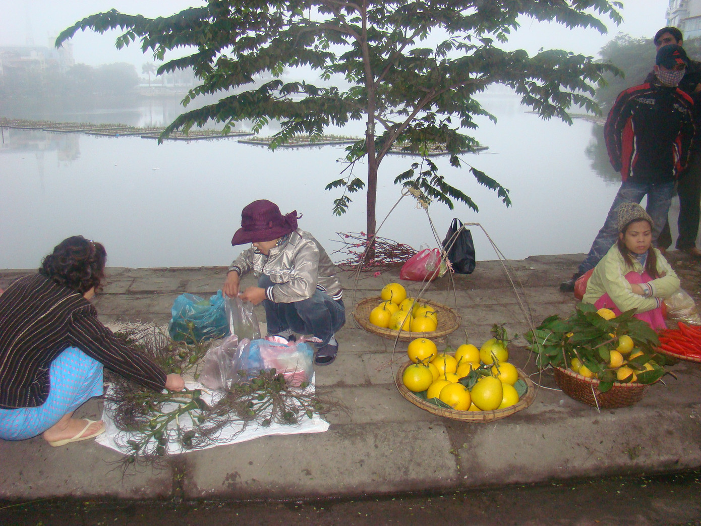 Cau, trầu là hai thứ không thể thiếu tại chợ Hà Nội