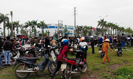 Hiện trường nơi xảy ra vụ cháy